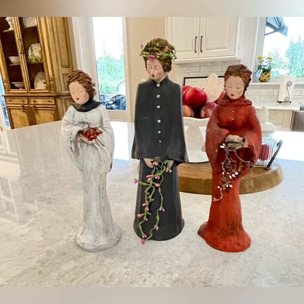 Clay Angels Set of 3